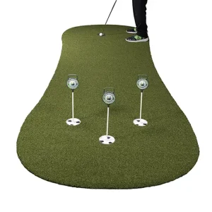 Portable Putting Green 4′ x 12′ with Targets