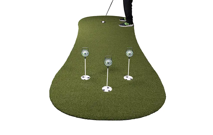 Portable Putting Green 4′ x 12′ with Targets
