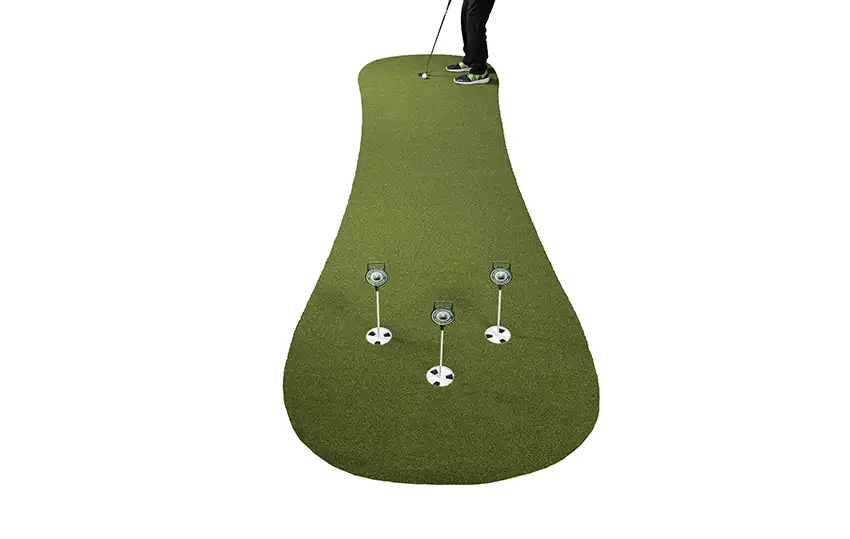 Portable Putting Green 4′ x 15′ with Targets
