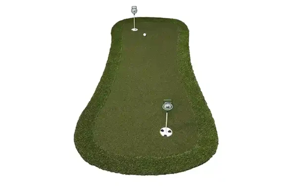 Portable Putting Green 4' x 10' with Fringe - Image 3